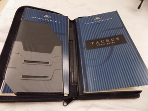 Owner Factory Manual 1995 Ford Taurus Zippered Case & Papers Glovebox OEM - Picture 1 of 5
