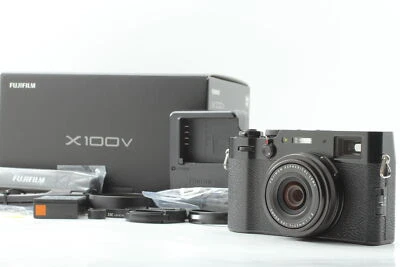 [Almost Unused] Fujifilm X100V 26.1MP Black Digital Camera Japan - Image 1 of 4