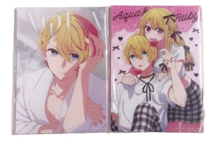 SEGA Oshi no Ko tablero visual Ruby&Aqua conjunto de 2 importación de Japón - Imagen 1 de 6