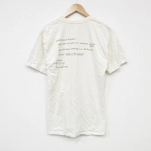 M Used Hanes Short Sleeve Vintage T-Shirt Men s 00s Frank Lloyd Wright Crew Neck - Picture 1 of 8