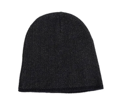 Gucci Unisex Azul Oscuro Lana Cachemira Algodón Pequeño Gorro Con Logo Auténtico Foto 1 de 4
