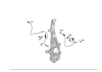 Sensor de velocidad rotacional original Mercedes-Benz 166-905-40-02 Foto 1 de 2