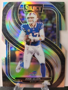 2024 Panini Select Josh Allen #122 Premier Level Silver Prizm Troquelado - Imagen 1 de 2