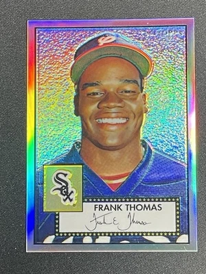 /552 1952 RETRO REFRACTOR Frank Thomas Chicago White Sox DFC-18 - Image 1 of 4