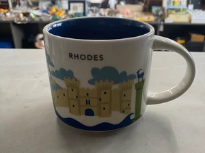 2023 Starbucks Tasse You are here Rhodes Island Greece 14oz ohne Box - Bild 1 von 5