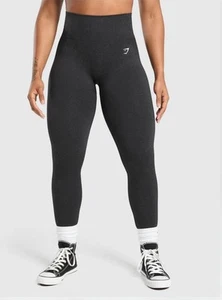 GymShark Adapt Fleck Seamless Leggings Schwarz B2A1B Größe XS - Bild 1 von 6