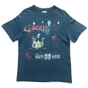 Vintage 2003 Ozzfest Ozzy Osbourne Marilyn Manson Rare Concert Tour T-shirt MED - Bild 1 von 8