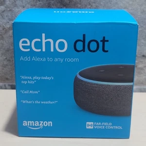 Amazon Echo Dot  3rd Gen Smart Speaker with Alexa NIB 2018 - Picture 1 of 7