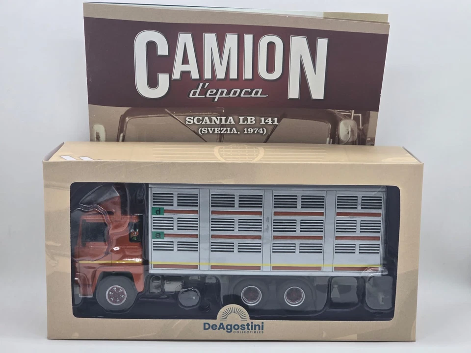 Scania LB 141 Svezia 1974 - Camion d'Epoca DeAgostini 1:43 - Immagine 1 di 1