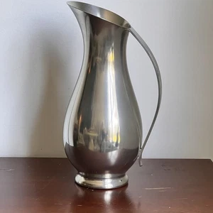 De colección MCM Royal Holland K.M.D. Jarrón jarra de peltre Daaldrop Lg 12" de alto barware - Imagen 1 de 6