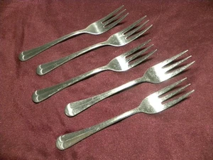 Tenedores de ensalada SPIRIT OF AMERICA 3 dientes x5 WF Washington Forge acero inoxidable COREA - Imagen 1 de 3