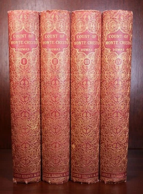 Александр Дюма / граф Монте-Кристо 1-е издание 1889 - Изображение 1 из 4