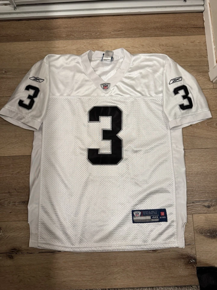 Футболка Карсона Палмера No3 Oakland Raiders NFL Reebok размер 48 L/XL - Изображение 1 из 3