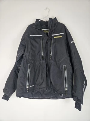 KLIM Keweena Parka Para Hombres XL Chaqueta Negra Moto de Nieve Gortex Bolsillos con Cremallera Ventilados  Foto 1 de 4