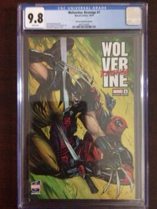 CGC 9.8 Wolverine Revenge 1 Marvel Edición Ilimitada Páginas Blancas - Imagen 1 de 3