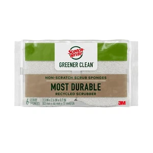 ® Greener Clean™ Spugna Scrub Antigraffio Confezione da 6 6 Unità per Custodia - Foto 1 di 9