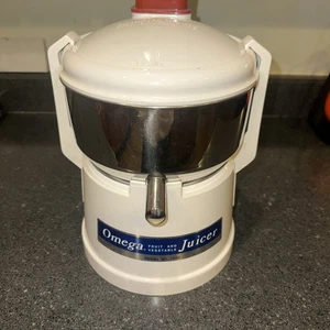 Exprimidor Centrífugo Original Omega Modelo 1000 Frutas Verduras Blanco - Imagen 1 de 9
