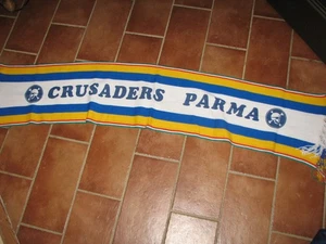 Vintage Parma calcio Boys Crusaders sciarpa scarf  '80s  football soccer jersey  - Imagen 1 de 1