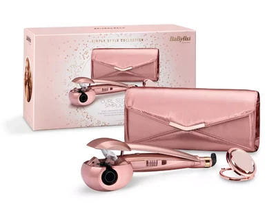 BaByliss Hair Curler Set Hair Styler Gift Set Curl Secret Simplicity Rose Gold - Image 1 of 4
