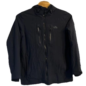 Chaqueta LL Bean Para Hombre XLT Negra Impermeable Tek PrimaLoft Packaway Exterior - Imagen 1 de 7