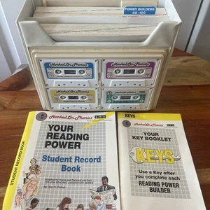 Hooked On Phonics Your Reading Power SRA 1992 W/ KEY BOOK, Cassettes Most Sealed - Picture 1 of 7