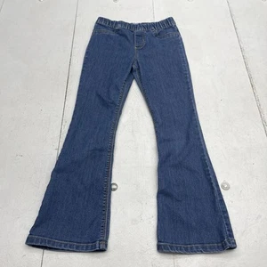 Carter's Blue Denim Stretch Pull On Flare Leg Jeans Youth Girls Size 8 - Picture 1 of 8