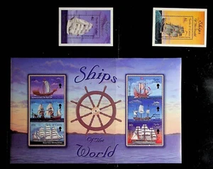 TURKS & CAICOS ISL. Sc 1327-29 NH MINISHEET+2S/S DEL 2001 - SPEDIZIONI - (DF25) - Foto 1 di 1