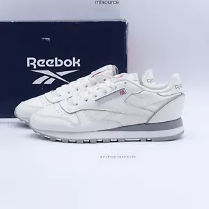 Size 7 Women's Reebok Classic Leather 1983 Vintage Sneakers GX0281 Chalk - Picture 1 of 8