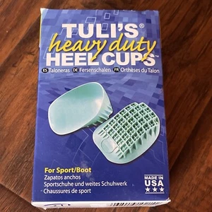 Tuli's Tacchi Resistenti Coppe, Ammortizzatori per I Tui Piedi, Grandi, Verde, 1 Paio - Foto 1 di 3