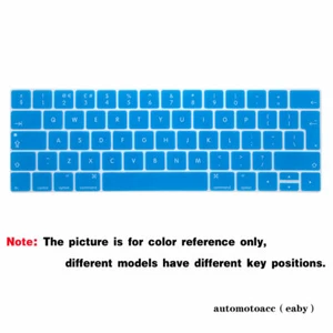 For Macbook Pro 13'' A1706/A1989/A2159 15'' A1707/A1990 EU Color Keyboard Cover - Picture 1 of 115