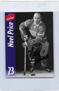 Mission Export Hockey #89 Noel Price Canadiens Signed Auto *J8220 - Picture 1 of 2