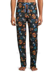 Men's Space Jam TUNE SQUAD NBA Basketball Looney Tunes Bugs Pajama Lounge Pants - Picture 1 of 7