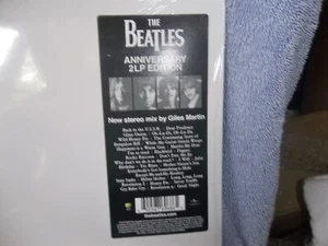 THE BEATLES DOUBLE WHITE ALBUM APPLE 50th ANNIVERSARY EDITION SEALED AWESOME ! - Picture 1 of 12