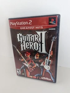 FACTORY SEALED GUITAR HERO II PS2 GAME PLAYSTATION 2 BRAND NEW GREATEST HITS WOW - Picture 1 of 7