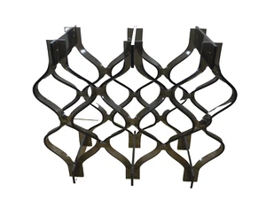 Vintage Space AGE Modern Smoked LUCITE Wine RACK Holder Super SwanK BAR Ware MoD - Bild 1 von 13