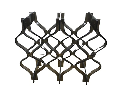 VTG Space AGE Modern Smoked LUCITE Wine RACK Holder Super SwanK BAR Ware MoD - Image 1 of 4