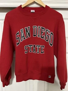 Vintage San Diego State University Sweatshirt Small Aztecs Russell Athletic SDSU - Picture 1 of 6