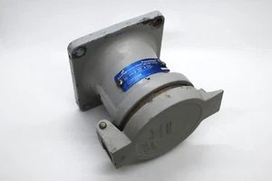 COOPER CROUSE HINDS CDR6034 60A 3W 4P PIN-SLEEVE RECEPTACLE EXCELLENT CONDITION - Picture 1 of 7