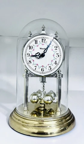 Vintage Wexclox dome Clock made in Germany Cover