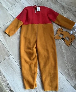 Faschingskostüm Overal mit Bär-Maske, Verkleidung Kinder Fasching Kostüm - Bild 1 von 1
