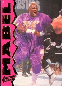 1995 Action Packed WWF Pro Wrestling Card #22 Mabel - Picture 1 of 2