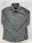 Edgar + Ash Shirt Men Medium Button Down Long Sleeve Houndstooth Chest Pocket