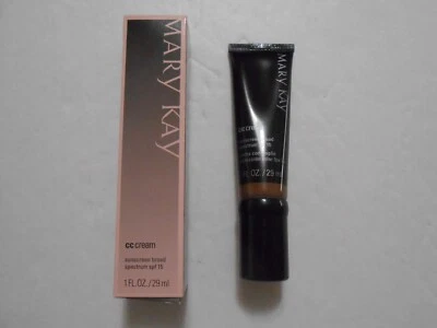Mary Kay CC Cream Sunscreen Broad Spectrum SPF 15 Very Deep 086620 Exp. 02/2020 - Image 1 of 3