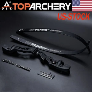Archery 62" Takedown ILF Recurve Bow for Right Hand Professional Hunting Target - Picture 1 of 15