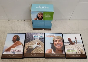 HEALTHY LIVING DVD Box Set By Joyce Meyer Ministries (4 DVD's) - Foto 1 di 10