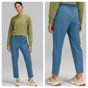 Lululemon Stretch High-Rise Pant 7/8 LengthSoft Denim Size 6 - Picture 1 of 7