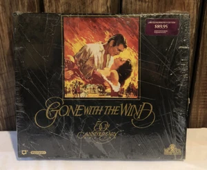 "Gone With The Wind" 50th Anniversary Edition Sealed VHS Box Set - New? - Picture 1 of 8