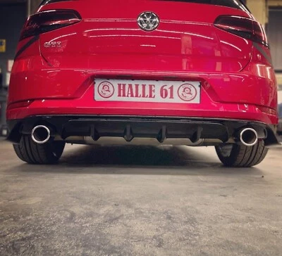 VW Golf 7 GTI TCR MSD Mittelschalldämpfer Vorschalldämpfer Attrappe by Halle 61 - Bild 1 von 4