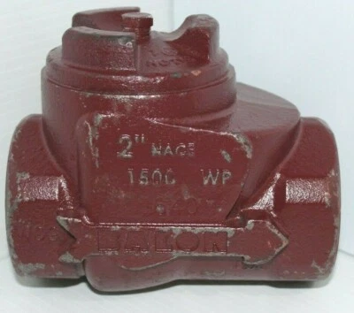 💥 NEW 💥  BALON 2" SWING CHECK VALVE 1500 WP NACE 1640  - Image 1 of 4
