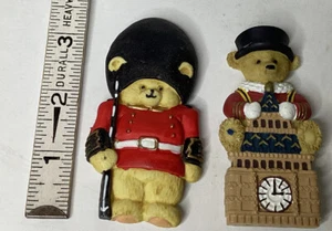Londres Nevera Imán Viaje Turista Recuerdo Oso Guardia Real Big Ben Inglaterra Reino Unido - Imagen 1 de 1